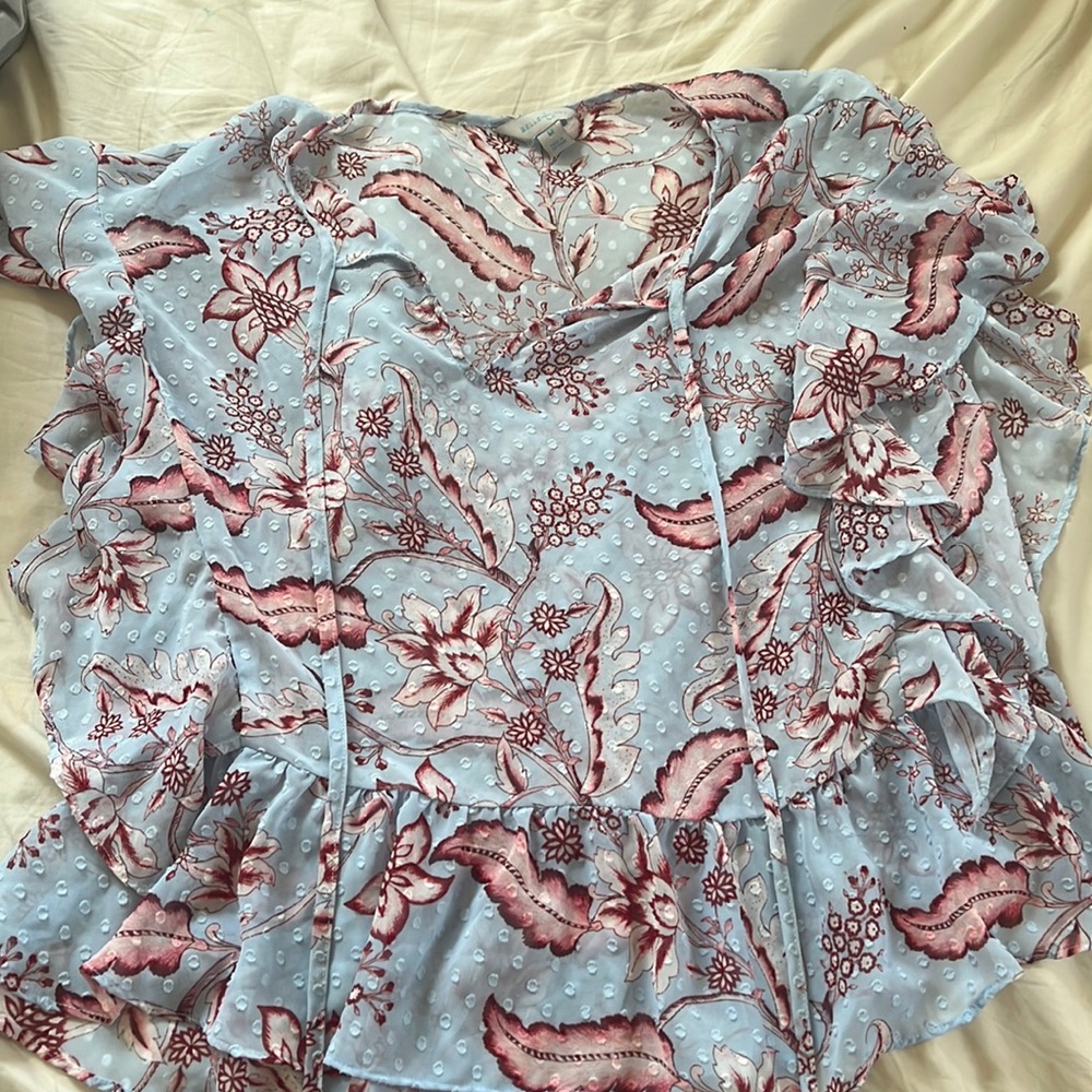 Gently worn sheer top